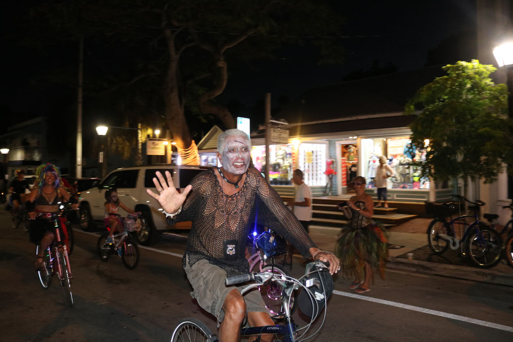 Zombie Bike Ride 2018 photo - Duval Street, Key West